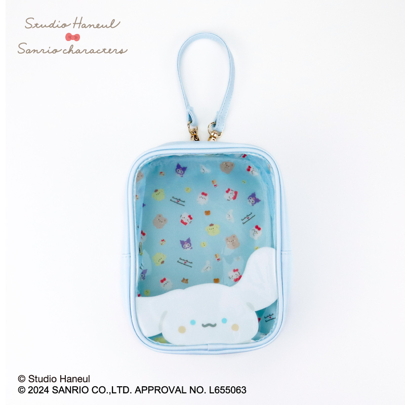 スタジオハヌル×サンリオキャラクターズ クリアポーチ シナモロール