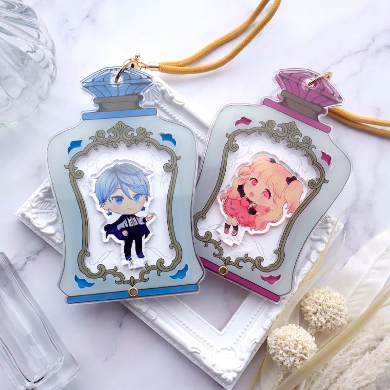 Scently×fanfancy+ ヴィンテージパフュームアクリルフレーム ホワイト