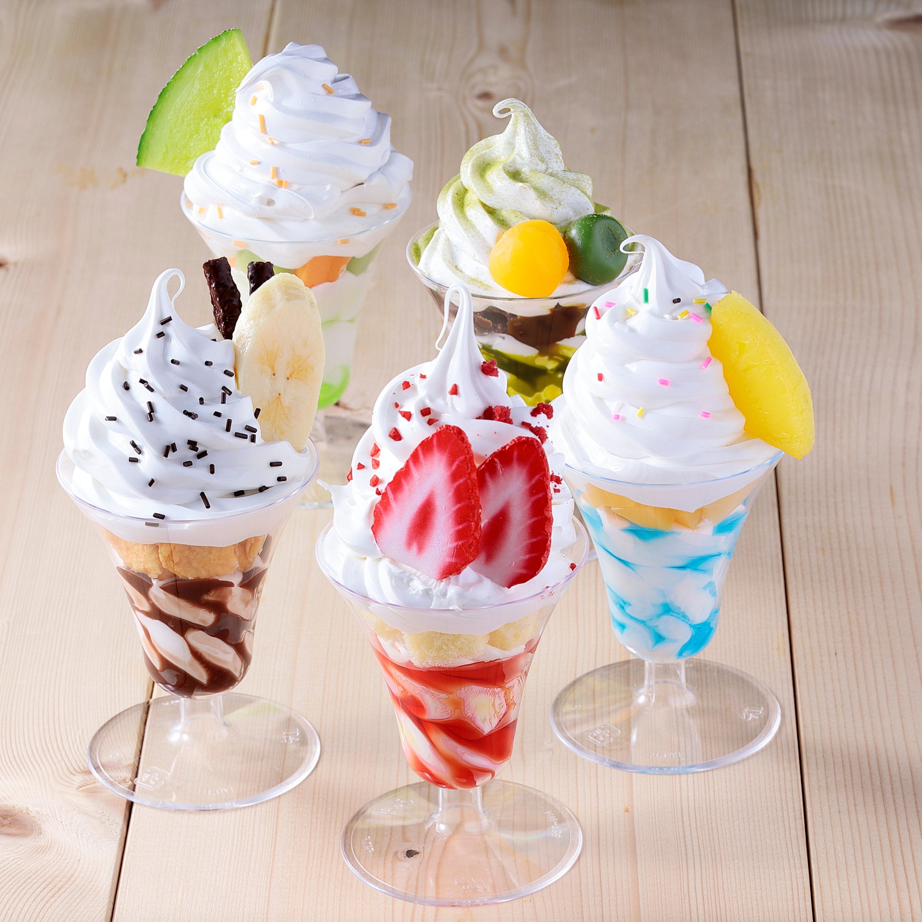 自分で作る食品サンプル製作キット｜さんぷるん メロンパフェ