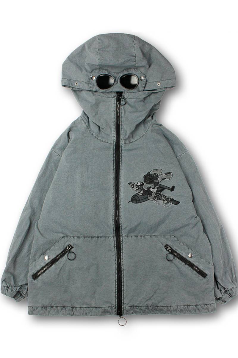 GALFY (ガルフィー)反戦ジャケット - Ink Black / ロックファッション