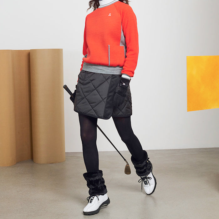 LANVIN SPORT ランバン スポール レディース ボアレッグウォーマー