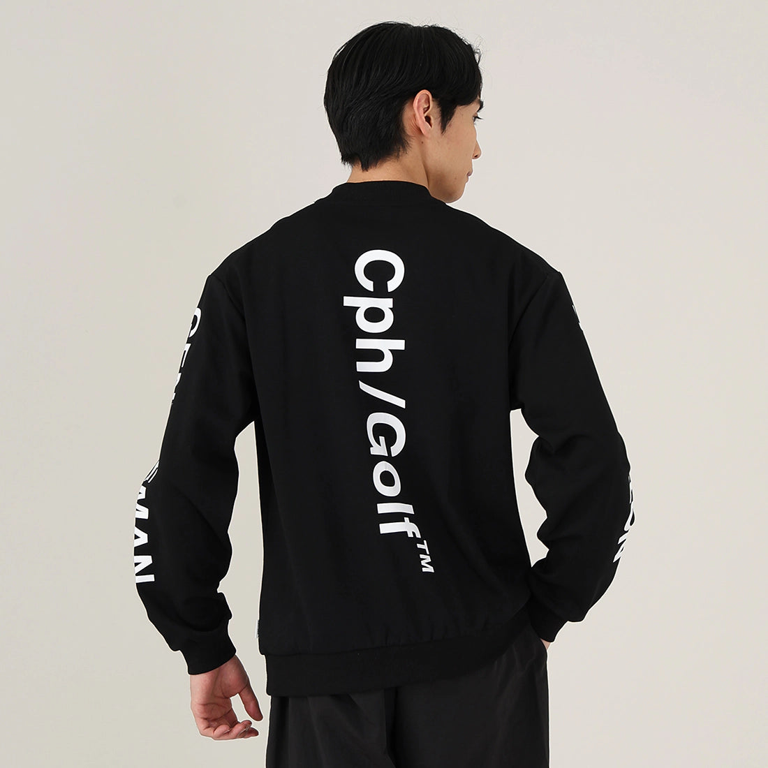 キャプテンズヘルム ゴルフ】Cph/Golf LOGO LS MOCK NECK TEE – GQ SHOP
