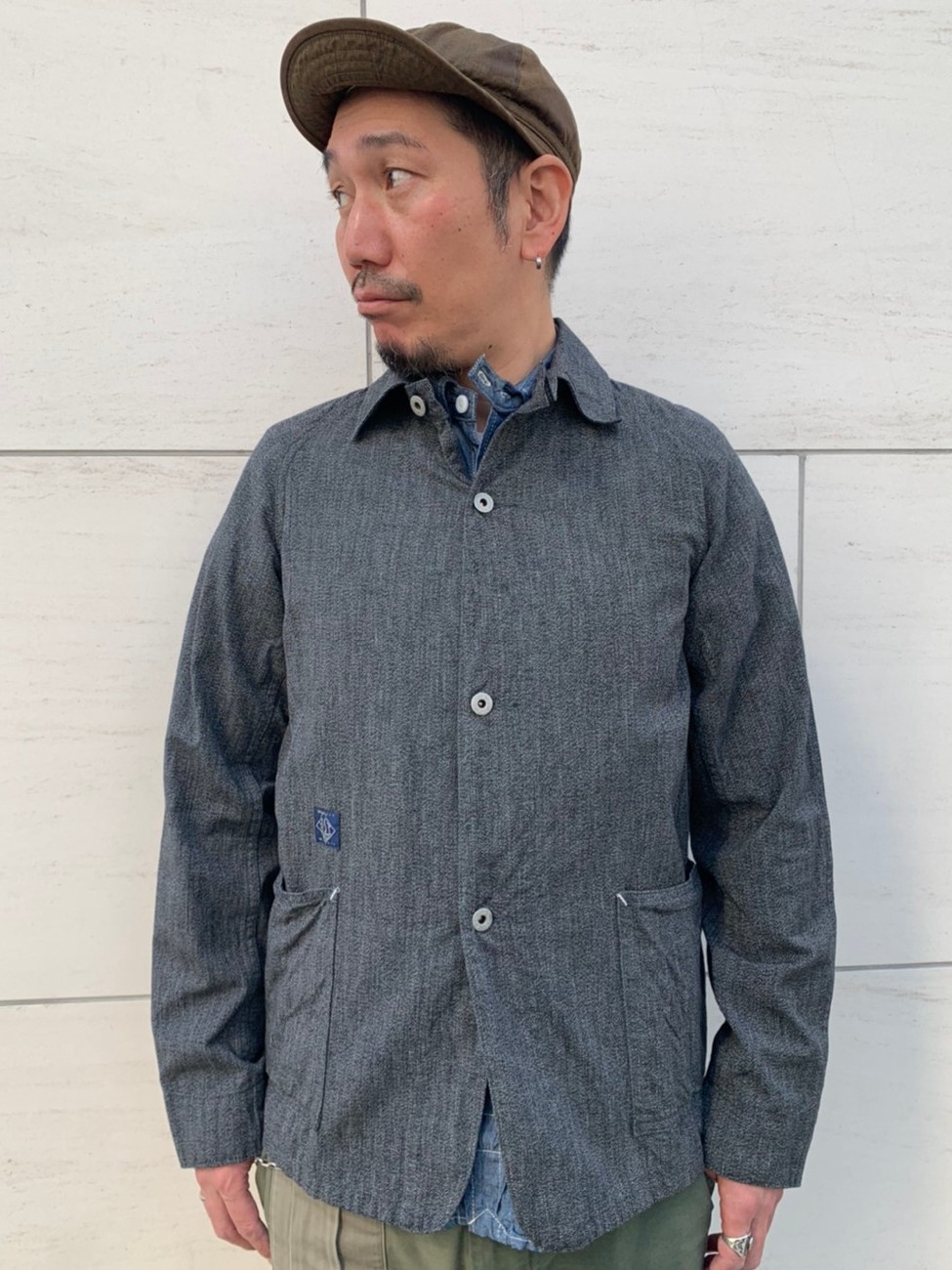 Hummingbirds'hill shop / Post O`Alls 2131R-VC SB40-R DK.GRAY