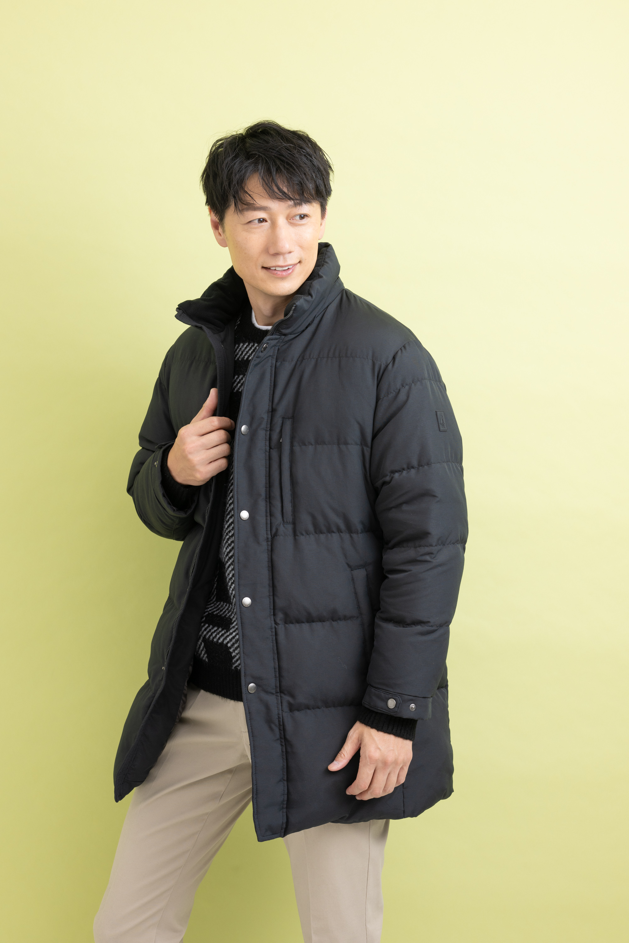 静電防止ロングダウンコート【キングサイズ】 - ハッシュパピー