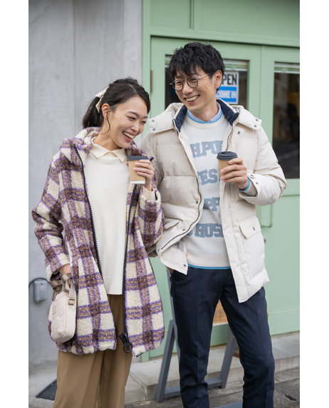 ビッグZIPロングジャケット - ハッシュパピーアパレル公式通販サイト