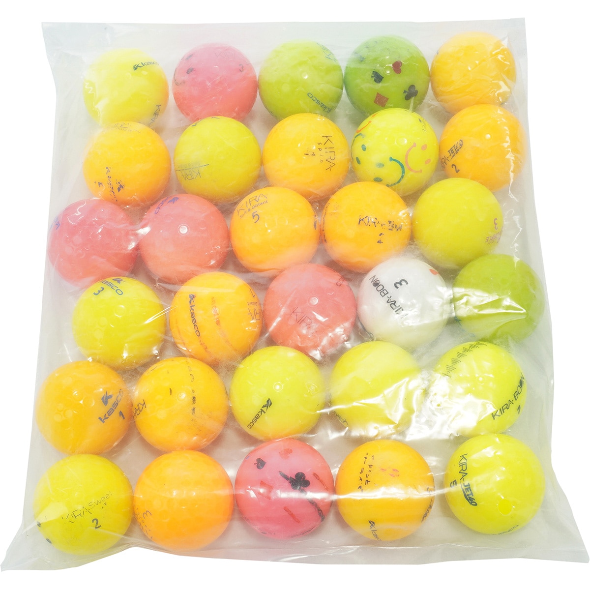 キャスコ キラシリーズ 銘柄混合ECOボール 30個セット レディス(ボール