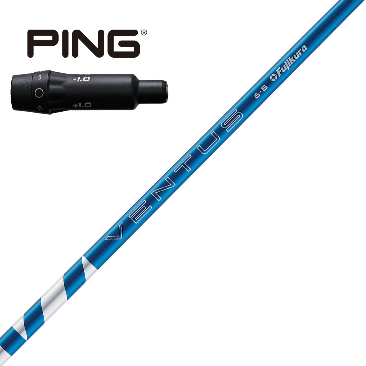 ピンドライバー用 24 VENTUS BLUE スリーブ付きシャフト(スリーブ付き