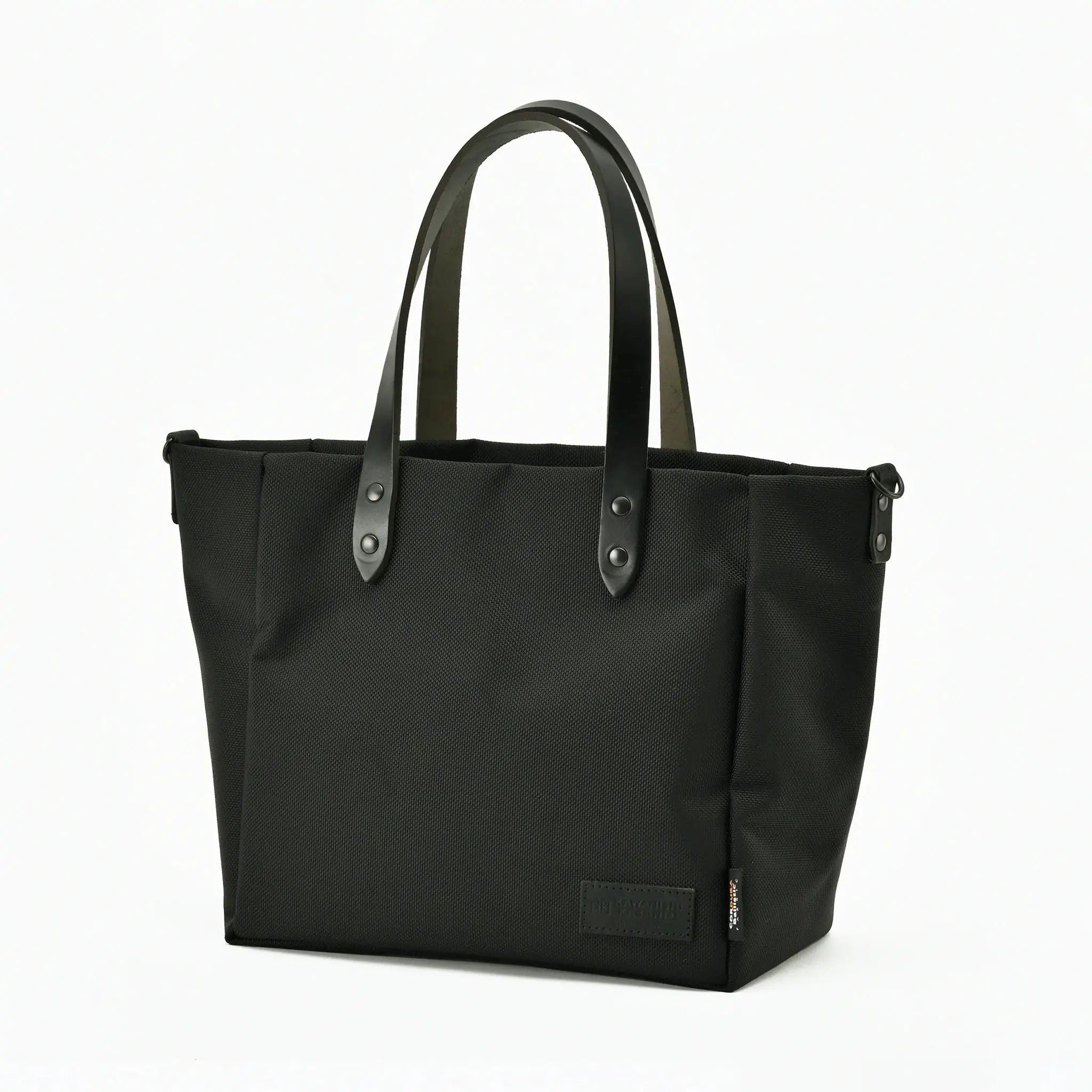 軽くて便利なトートバッグ×栃木レザーハンドル コーデュラ®製｜持ち手