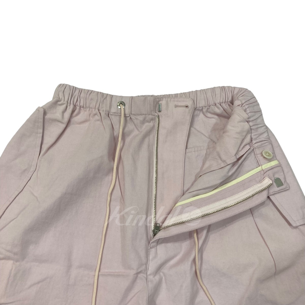 THE SHISHIKUI(シシクイ) パラシュートパンツ 0641 0641 ピンク サイズ