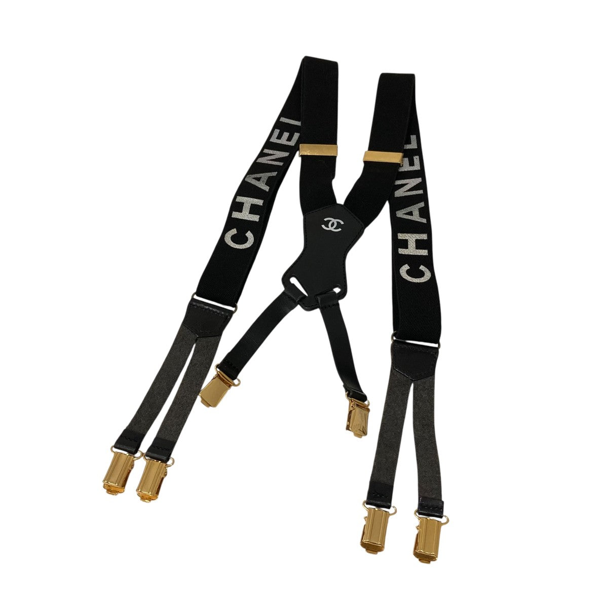 CHANEL(シャネル) サスペンダー ブラック×ゴールド｜【公式】カインド