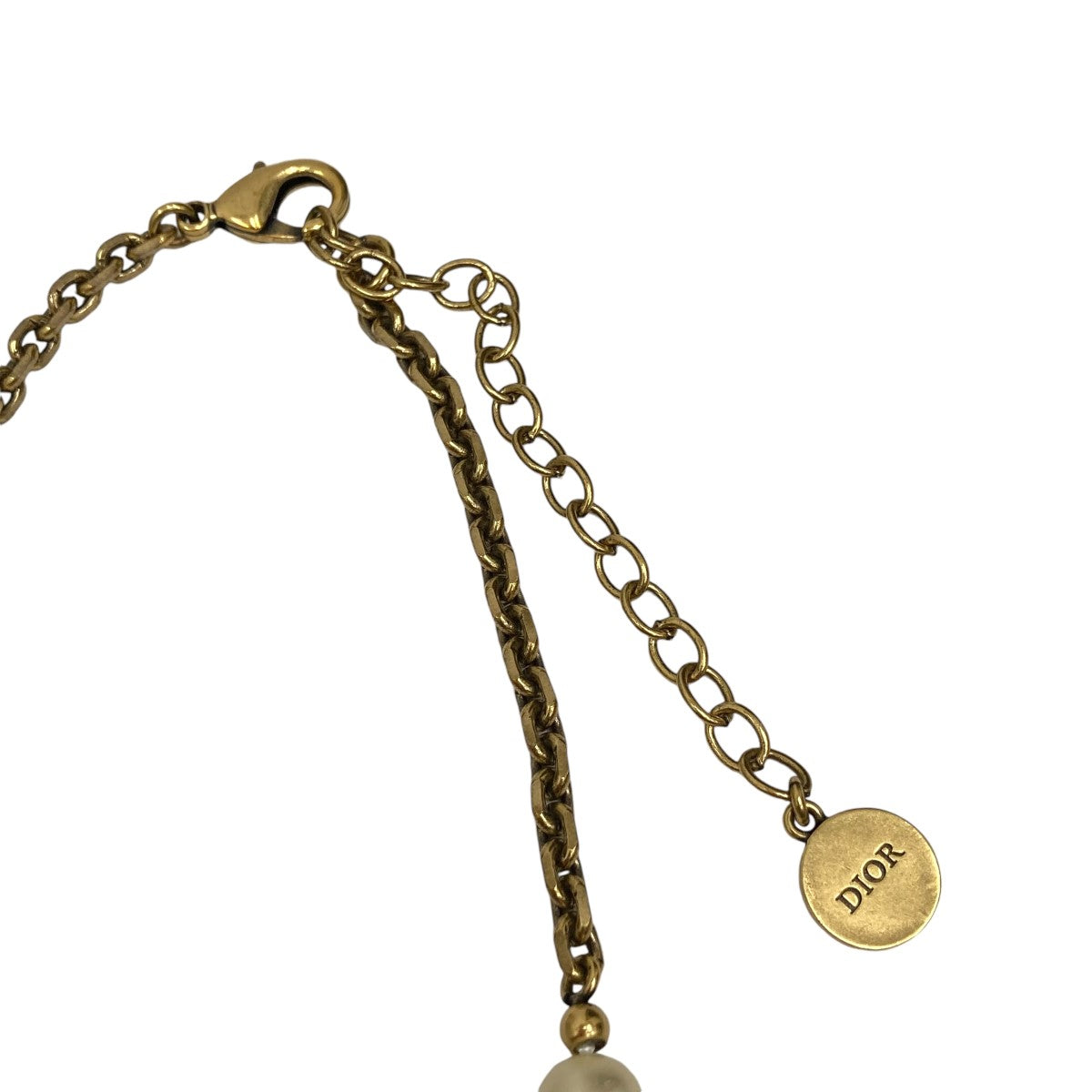 DIOR(ディオール) JA'DIOR パールネックレス ゴールド｜【公式