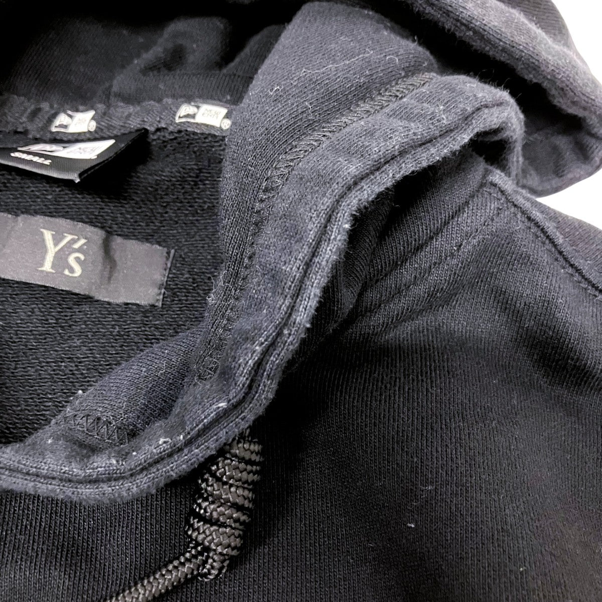 Y's×New Era プルオーバーパーカーYU T28 573 YU T28 573 ブラック