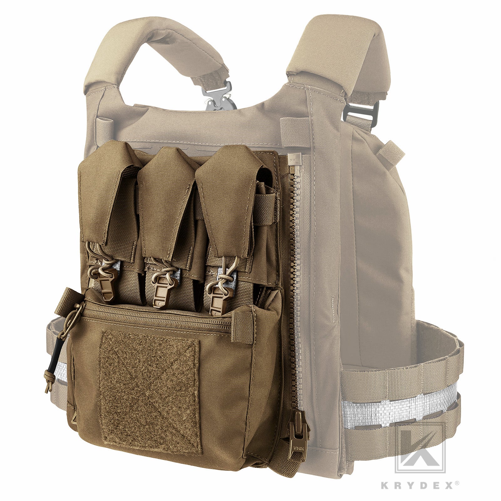 KRYDEX Tactical Zip On Assault Back Panel Banger MOLLE – Krydex