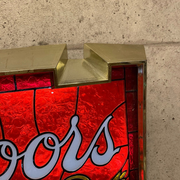 COORS ステンドグラス風 電飾看板 アドバタイジング サインライト