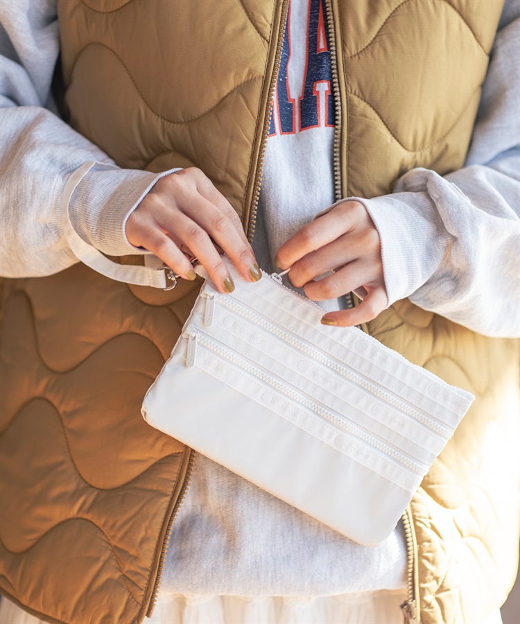 ひとりっぷ(R)×LeSportsac】ZIP POUCH SET3｜ポーチ｜ポーチ