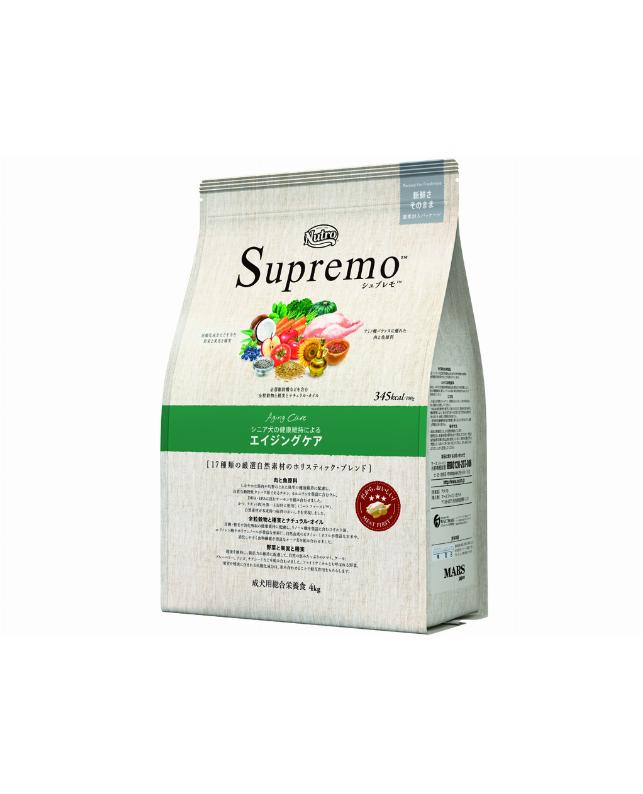 ニュートロ シュプレモ エイジングケア 4kg（4562358781964）｜犬