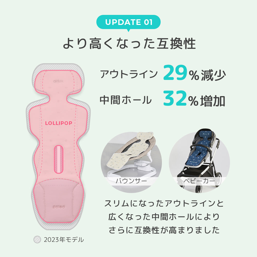airluv4 lollipop | エアラブ4 ロリポップ 送風機付きクールシート