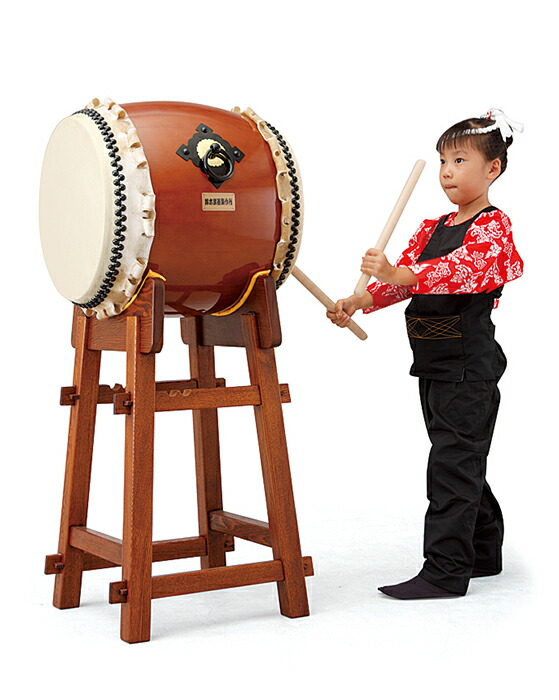 楽天市場】長胴太鼓 1.2尺（耳無し）エックス台座セット : 諏訪工芸
