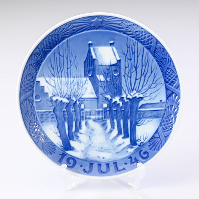 楽天市場】ロイヤルコペンハーゲン イヤープレート 1951年 昭和26年 皿