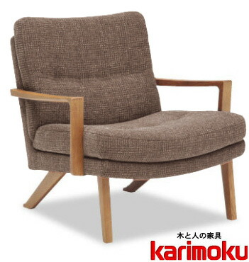 楽天市場】カリモク ZU1600/ZU1650 1Pソファ 本革張レザーソファ 肘掛