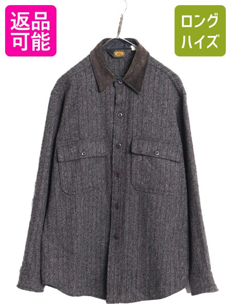 楽天市場】00s ウールリッチ コーデユロイ 長袖 シャツ メンズ L 古着