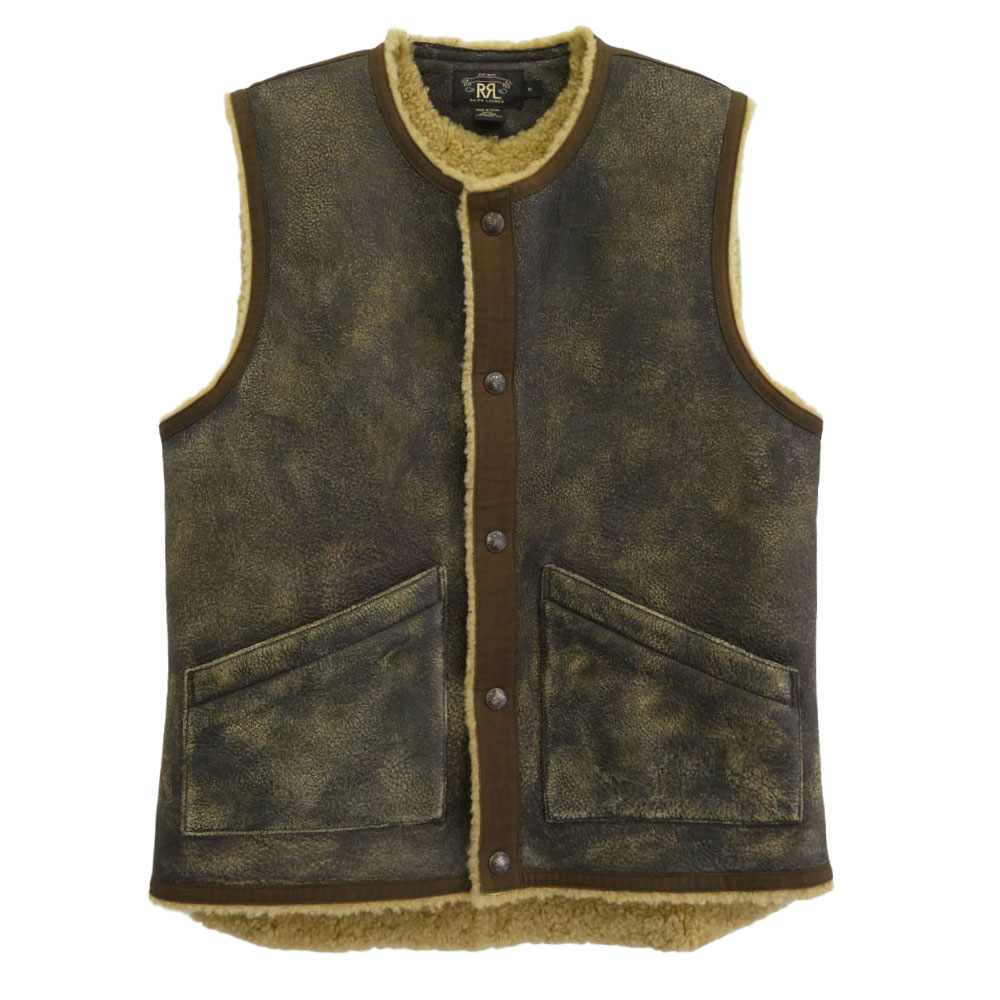 楽天市場】RRL ダブルアールエル ベスト サイズ:S ダックハンターカモ