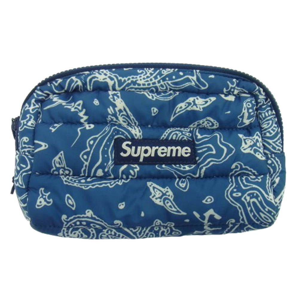 楽天市場】2022AW/Supreme Puffer Neck Pouch/ネックポーチ ポーチ