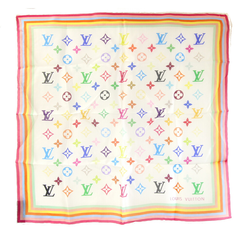 楽天市場】ルイヴィトン ハンカチ スカーフ モノグラム 新品同様 美品