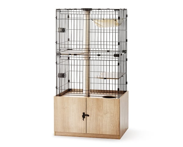 楽天市場】アイリスオーヤマ プラケージ 812 ベージュ 2段 W82.5×D56.5