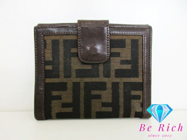 楽天市場】フェンディ FENDI Wホック 二つ折り 長財布 2804-30806