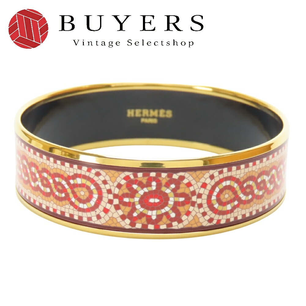 楽天市場】【中古】エルメス エマイユ バングル ブレスレット X刻印