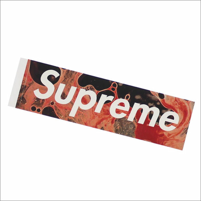 Supreme ダミアン・ハースト ボックスロゴステッカー supreme ダミアン