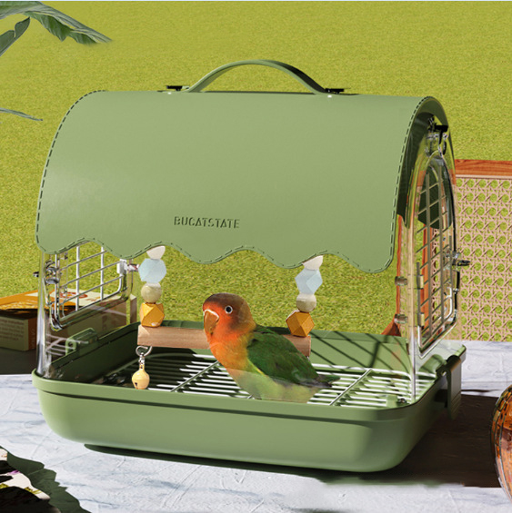 楽天市場】鳥かご お出かけバッグ キャリーケージ インコの外かご 携帯