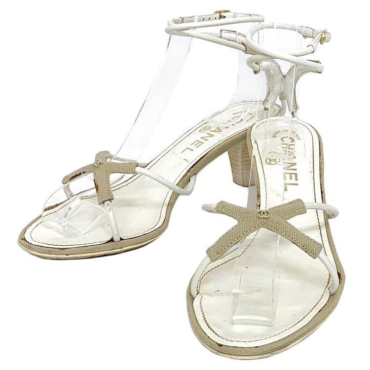 楽天市場】【新品】 シャネル サンダル チェーンモチーフ ココマーク