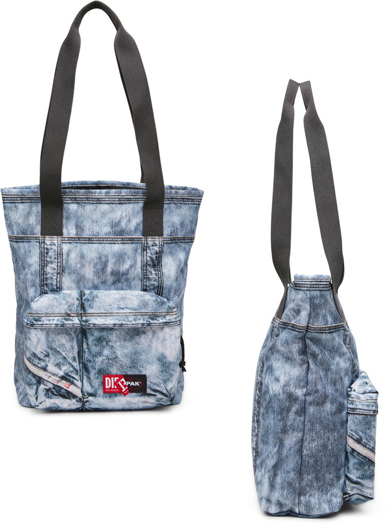 楽天市場】DIESEL ディーゼルショッピングトートバッグホワイトロゴ