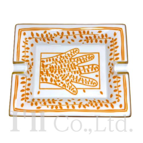 楽天市場】エルメス LES LEOPARDS・ヒョウ レオパード 陶器 灰皿