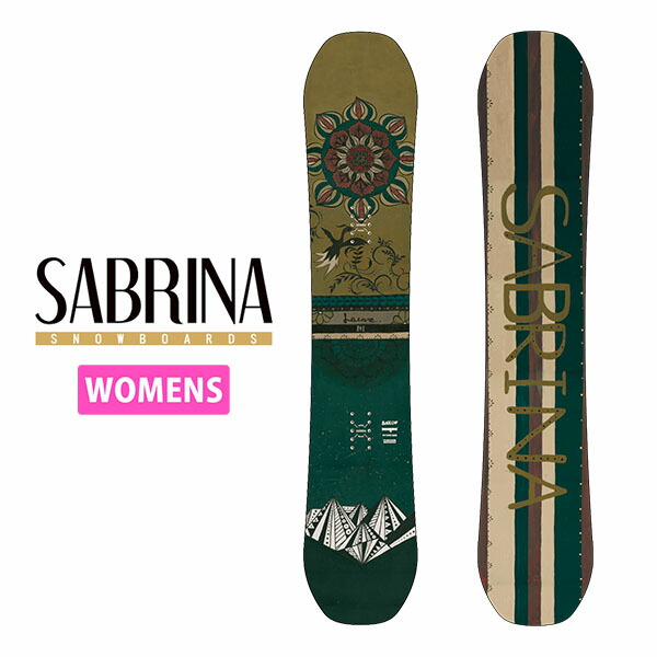 楽天市場】25-26 サブリナ SABRINA SNOWBOARD スノーボード LOUVE