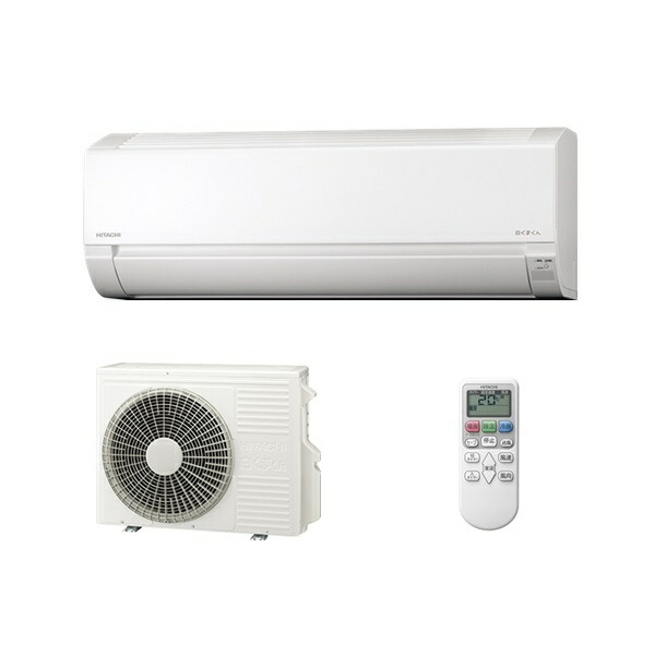 楽天市場】日立 日立RAS-X40J2-W エアコン 2019年モデル 白くまくん X