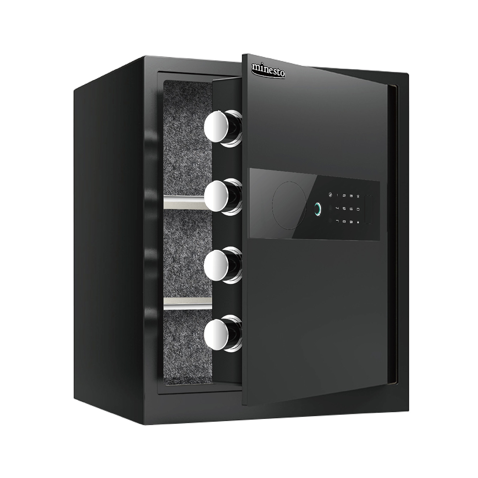 楽天市場】金庫 指紋 家庭用 大型 セキュリティーボックス テンキー