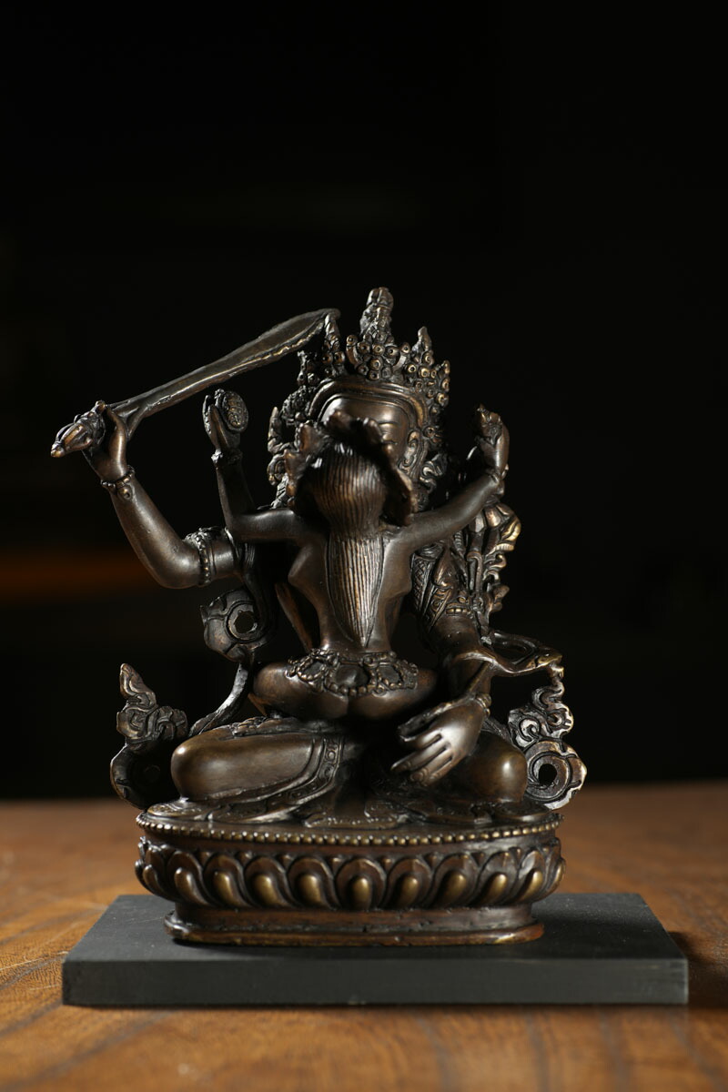 銅造、仏像、美品に近い 52センチ、二つセット、専用です、 銅造