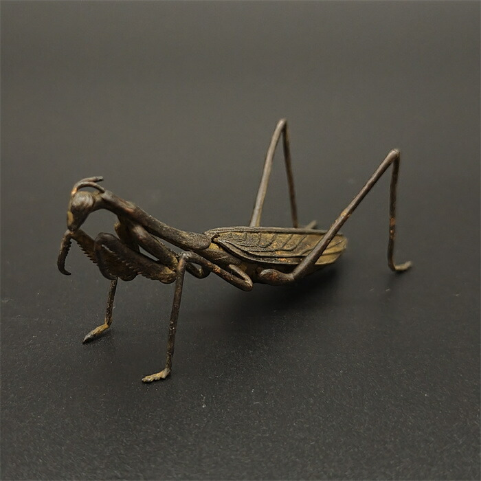 楽天市場】銅製置物 蟹 カニ 金工品 雨宮宗作 茶道具 インテリア置物