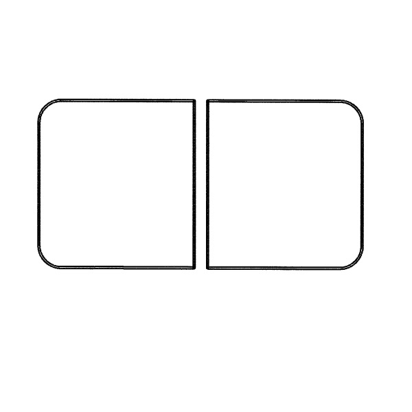 楽天市場】TOTO 風呂ふた160クレイドル軽量蓋2枚【EKKS6BKAA22WN