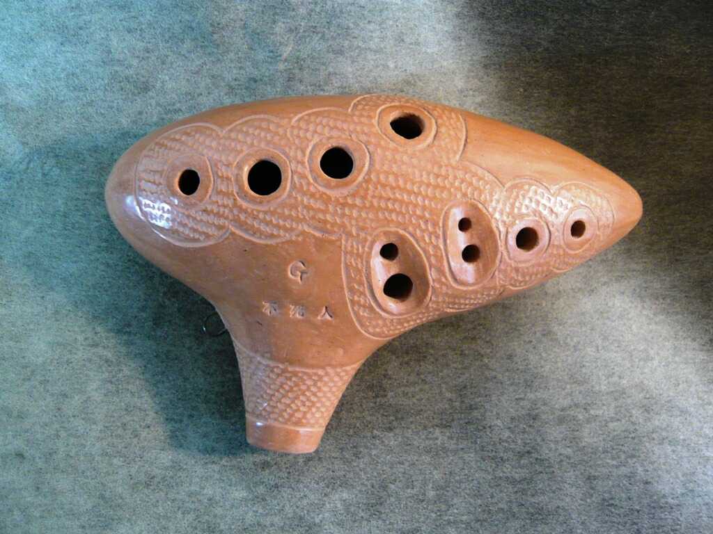 楽天市場】（フォーカリンク）ダブルオカリナ 漆仕上げ バスG管 : 楽器