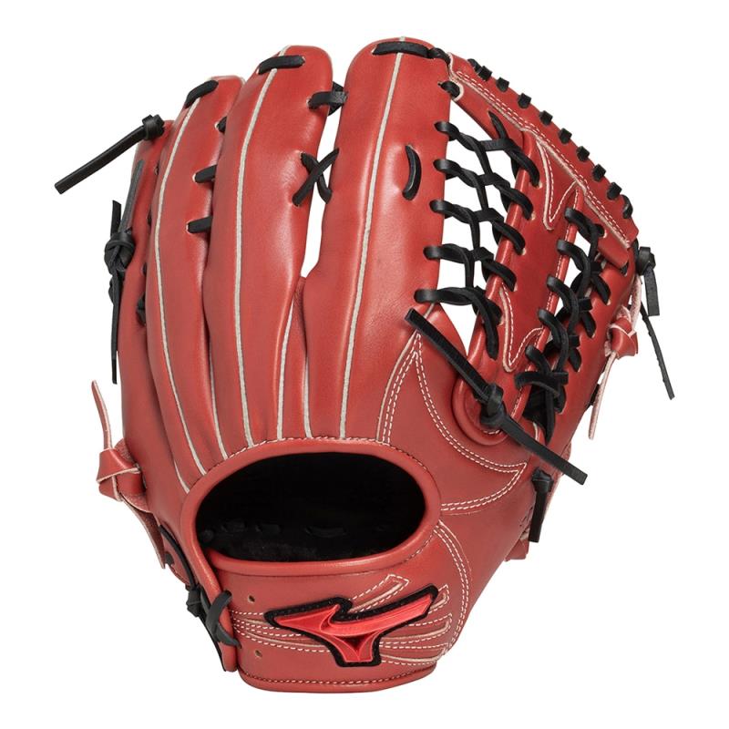 楽天市場】ミズノ【MIZUNO】軟式用 ウィルドライブ レッド 外野手向け