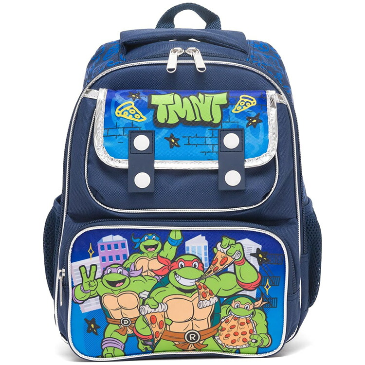 楽天市場】【訳あり】 TMNT 忍者 タートルズ 総柄 15インチ リュック