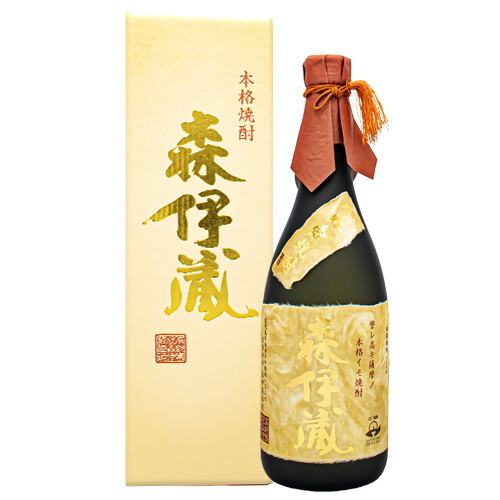楽天市場】森伊蔵 金ラベル 芋焼酎 25度 720ml 森伊蔵酒造 【箱付