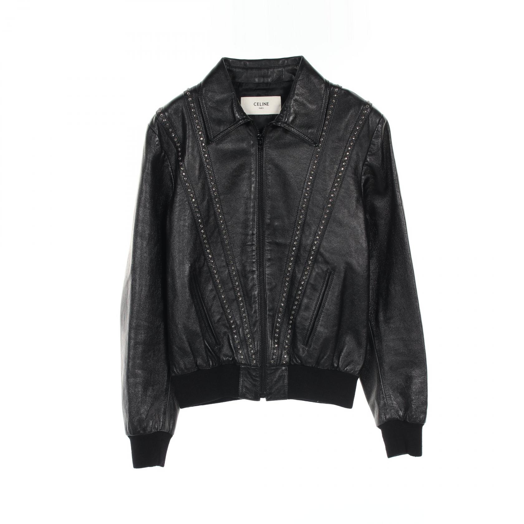 楽天市場】≪1万円OFFクーポン対象≫セリーヌ CELINE 革ジャン 衣料品