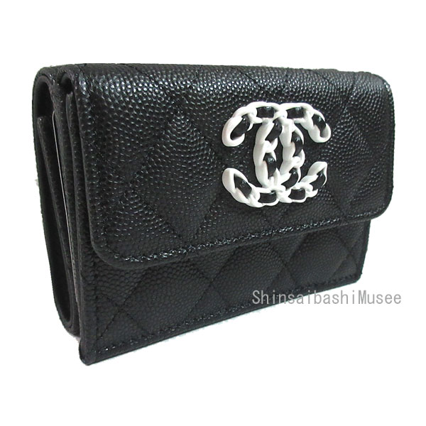楽天市場】≪Brand new≫ CHANEL Zip Long Walette Black Gold ≪新品