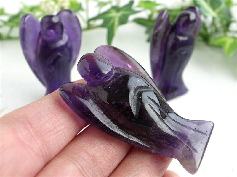 楽天市場】○天使の微笑み【ベビーエンジェル 天然 水晶彫刻置物】高さ