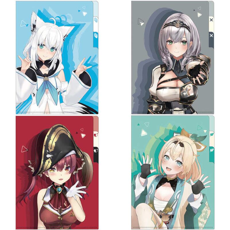 楽天市場】ホロライブ クリアファイル 宝鐘マリン 白上フブキ 白銀